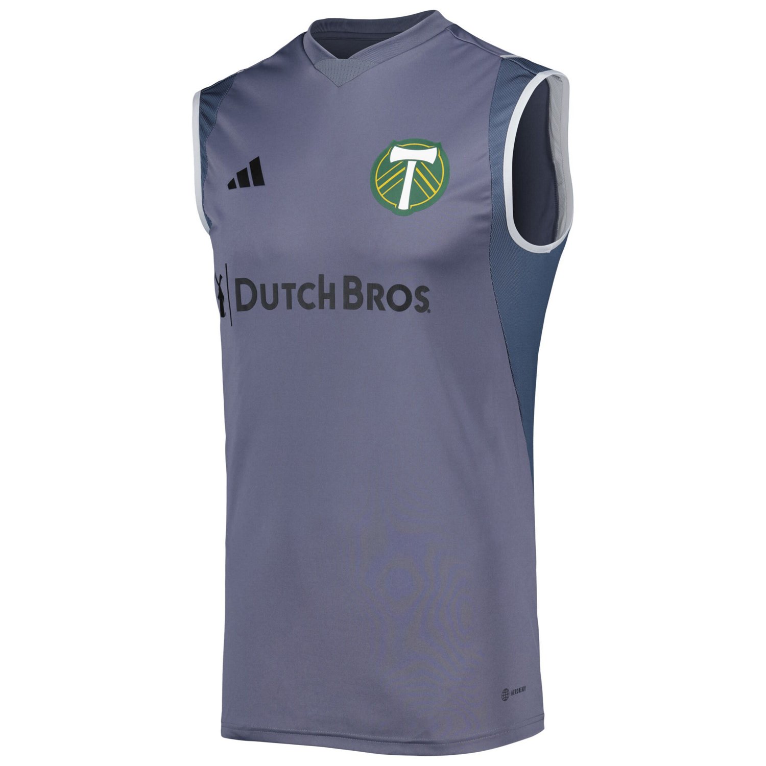 adidas Portland Timbers 2023 OnField Sleeveless Training Jersey Academy