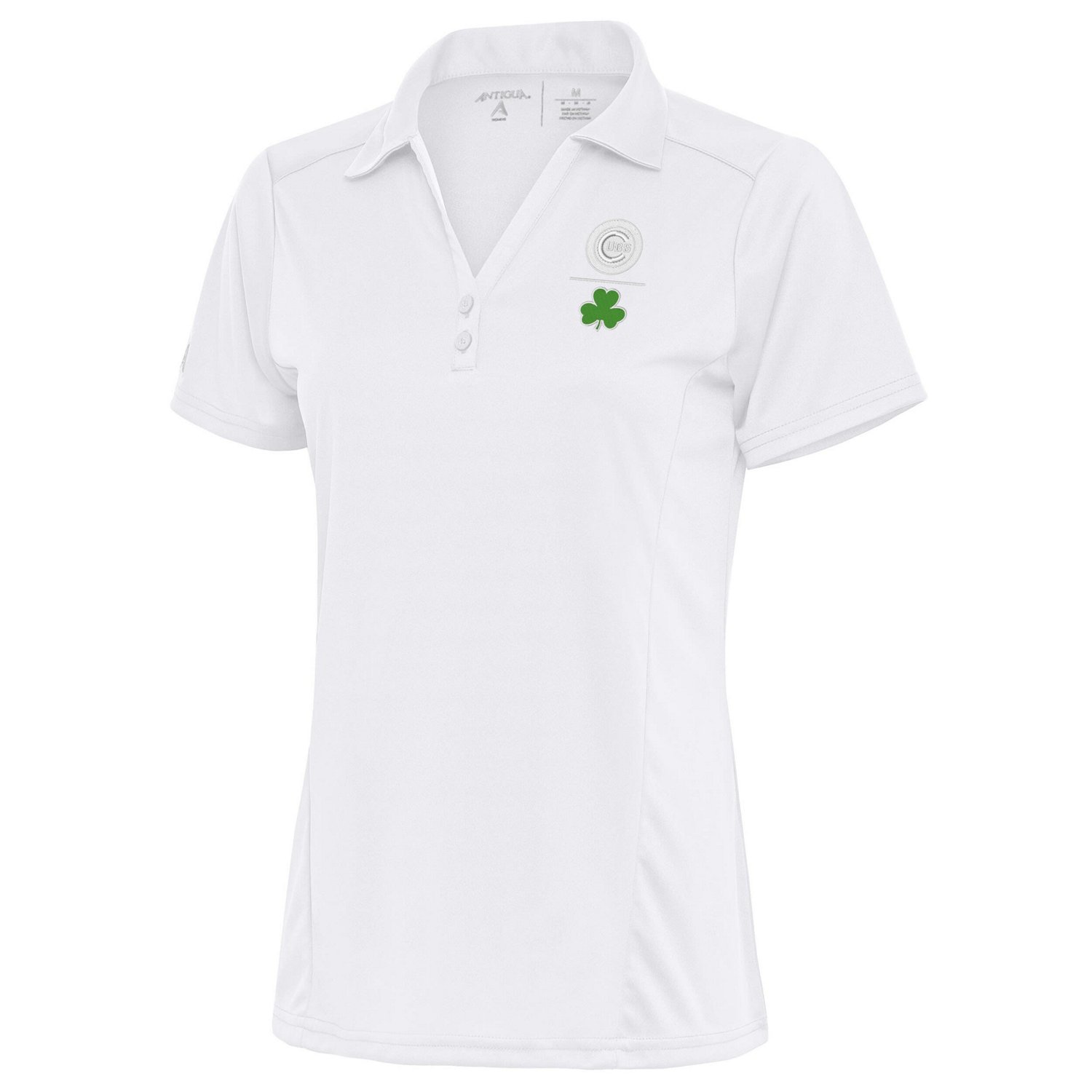 Antigua Chicago Cubs Shamrock Tribute Polo | Academy