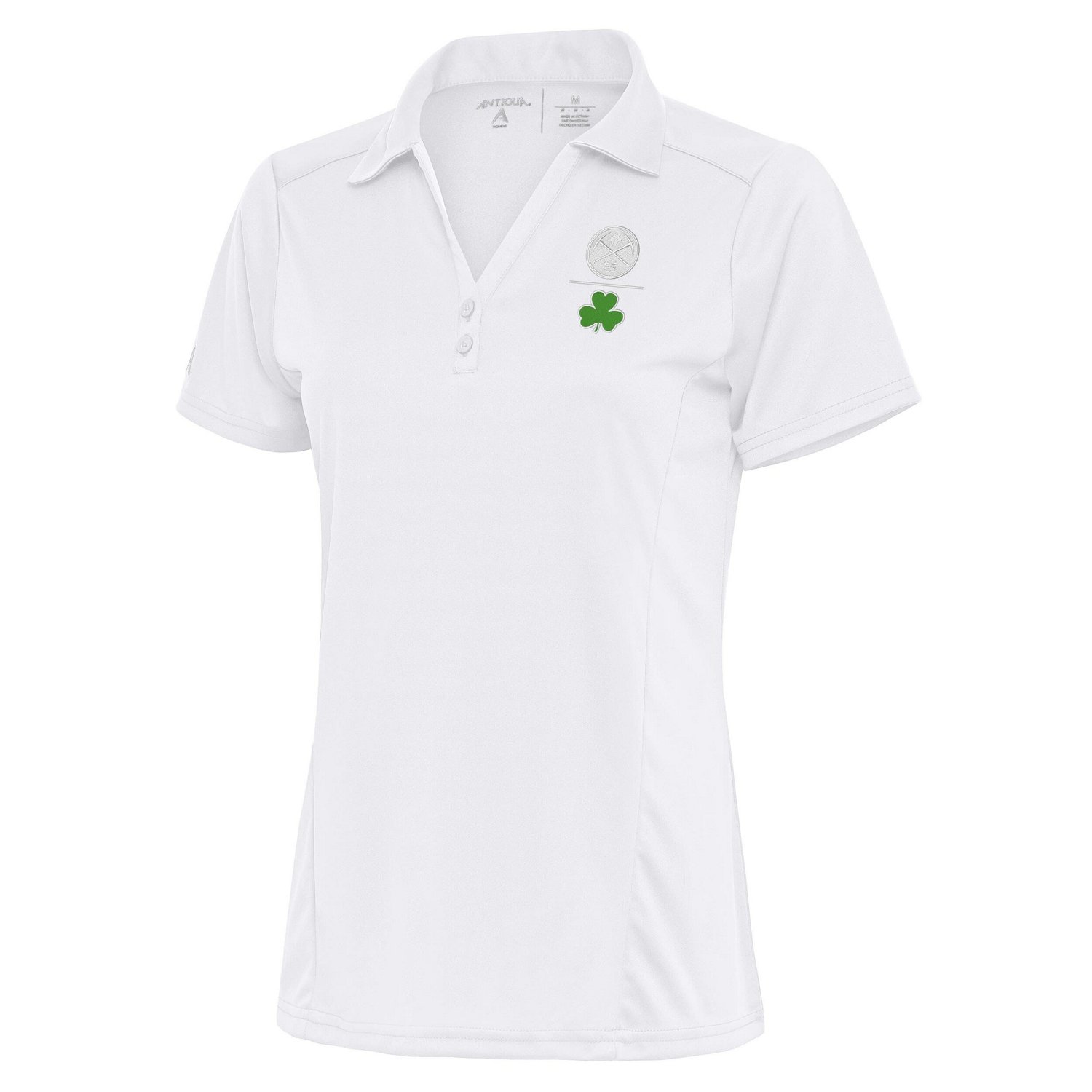 Antigua Denver Nuggets Shamrock Tribute Polo | Academy