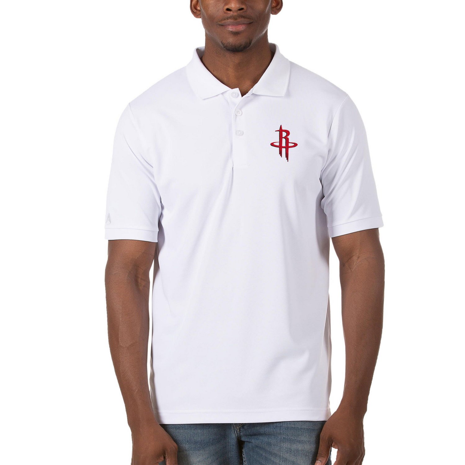 Antigua Houston Rockets Legacy Pique Polo | Academy