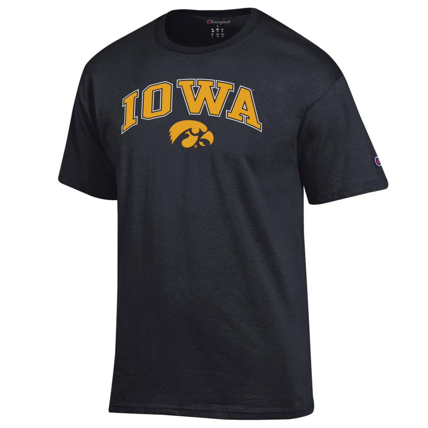 Champion Iowa Hawkeyes Arched Logo T-Shirt | Academy