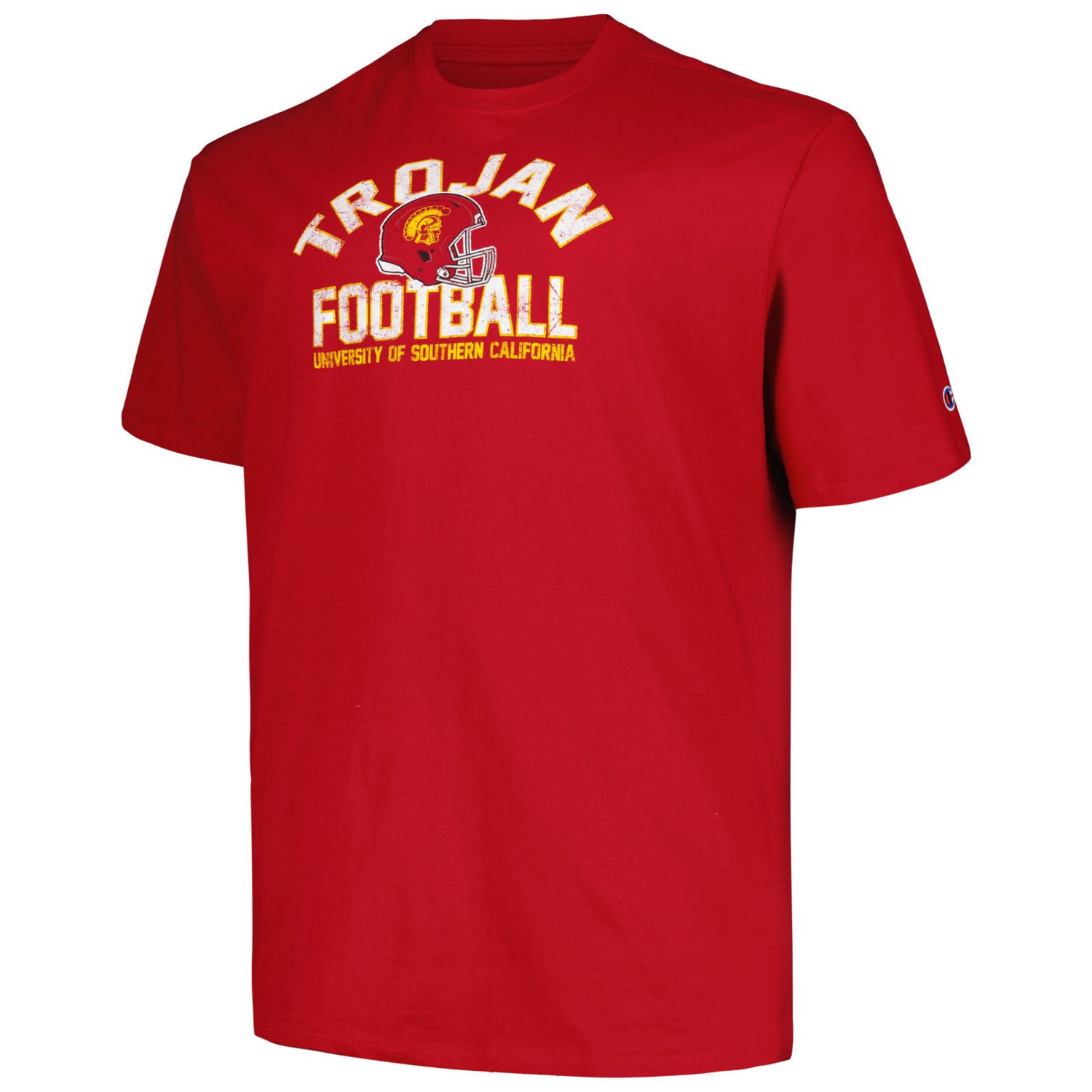 Champion USC Trojans Big Tall Football Helmet T-Shirt | Academy