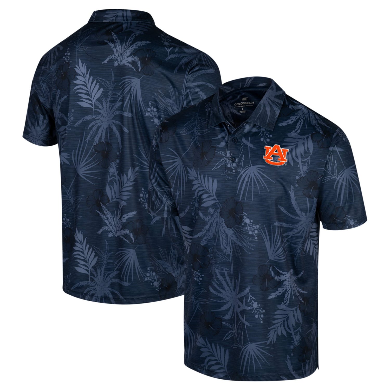 Colosseum Auburn Tigers Big Tall Palms Polo | Academy