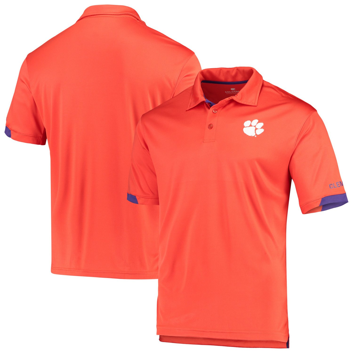 Colosseum Clemson Tigers Santry Lightweight Polo | Academy