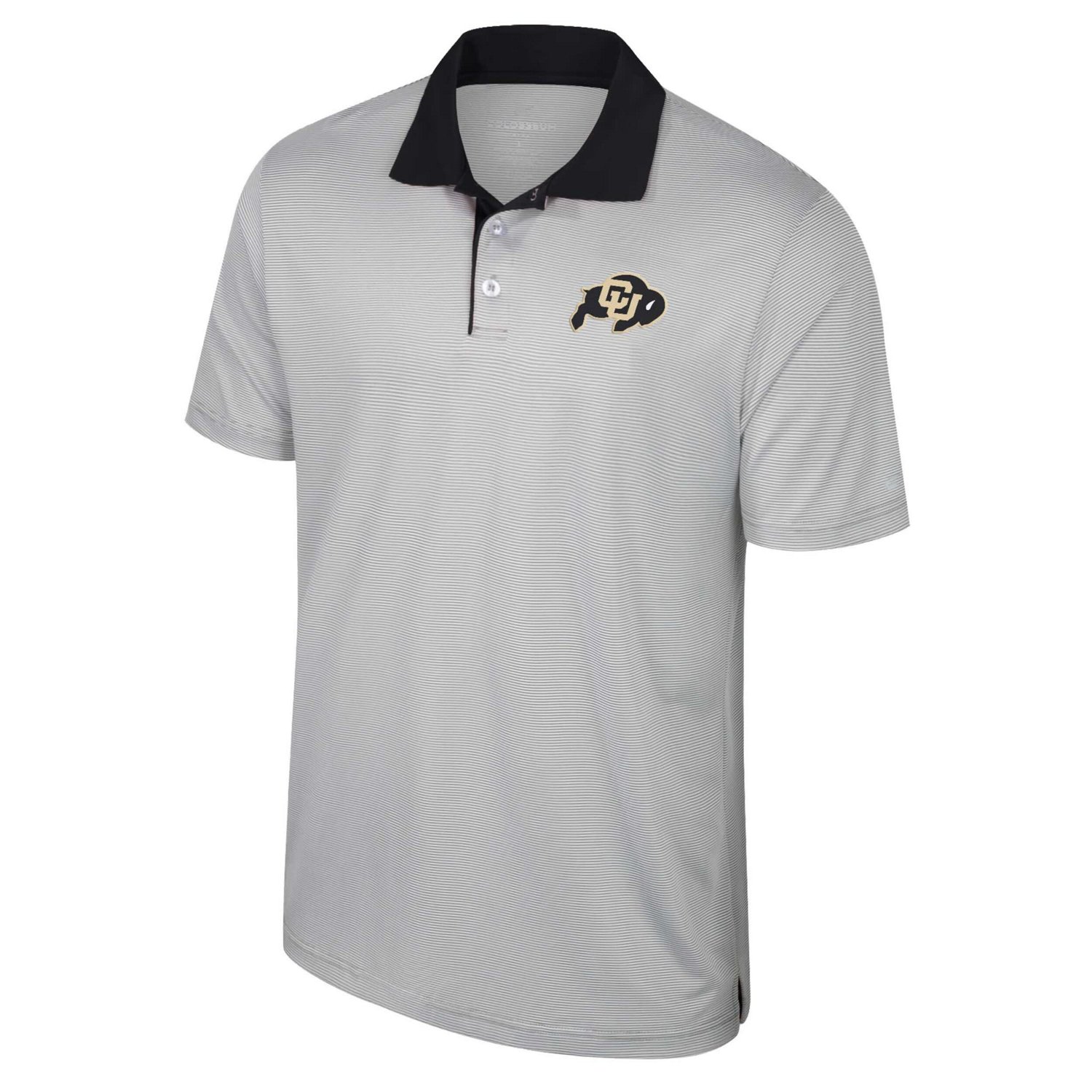 Colosseum Colorado Buffaloes Tuck Striped Polo | Academy