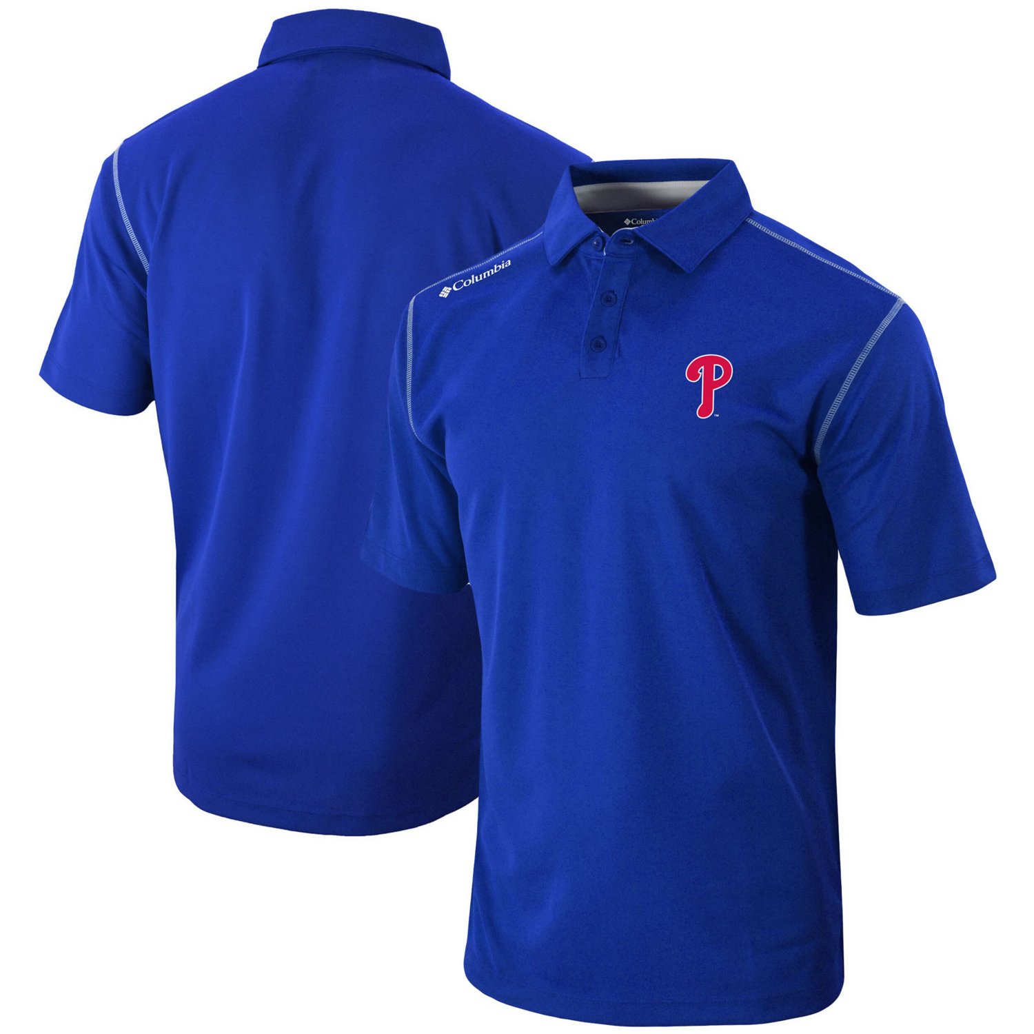 Columbia Philadelphia Phillies Omni-Wick Shotgun Polo | Academy