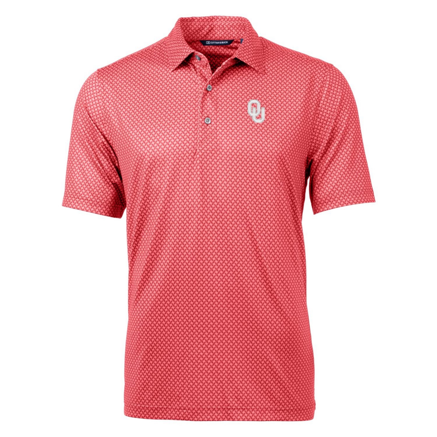 Cutter Buck Oklahoma Sooners Pike Banner Print Polo Academy