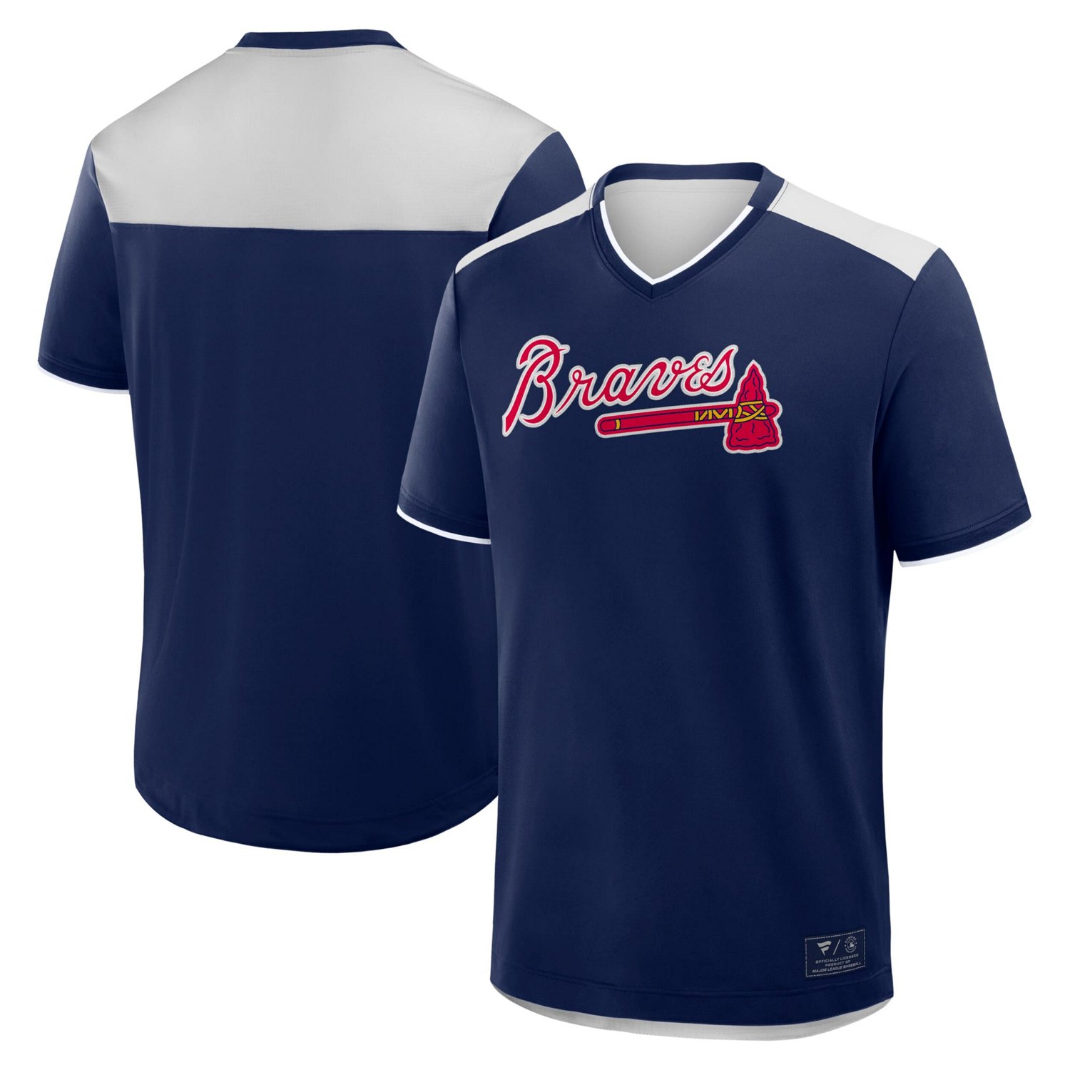 Fanatics Atlanta Braves Walk Off V-Neck T-Shirt | Academy