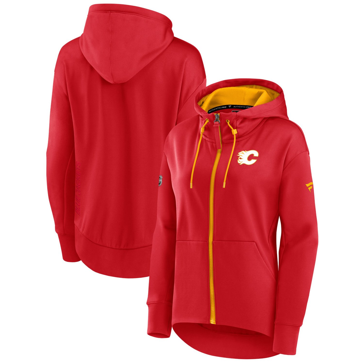 Fanatics Calgary Flames Authentic Pro Rink Full-Zip Hoodie | Academy