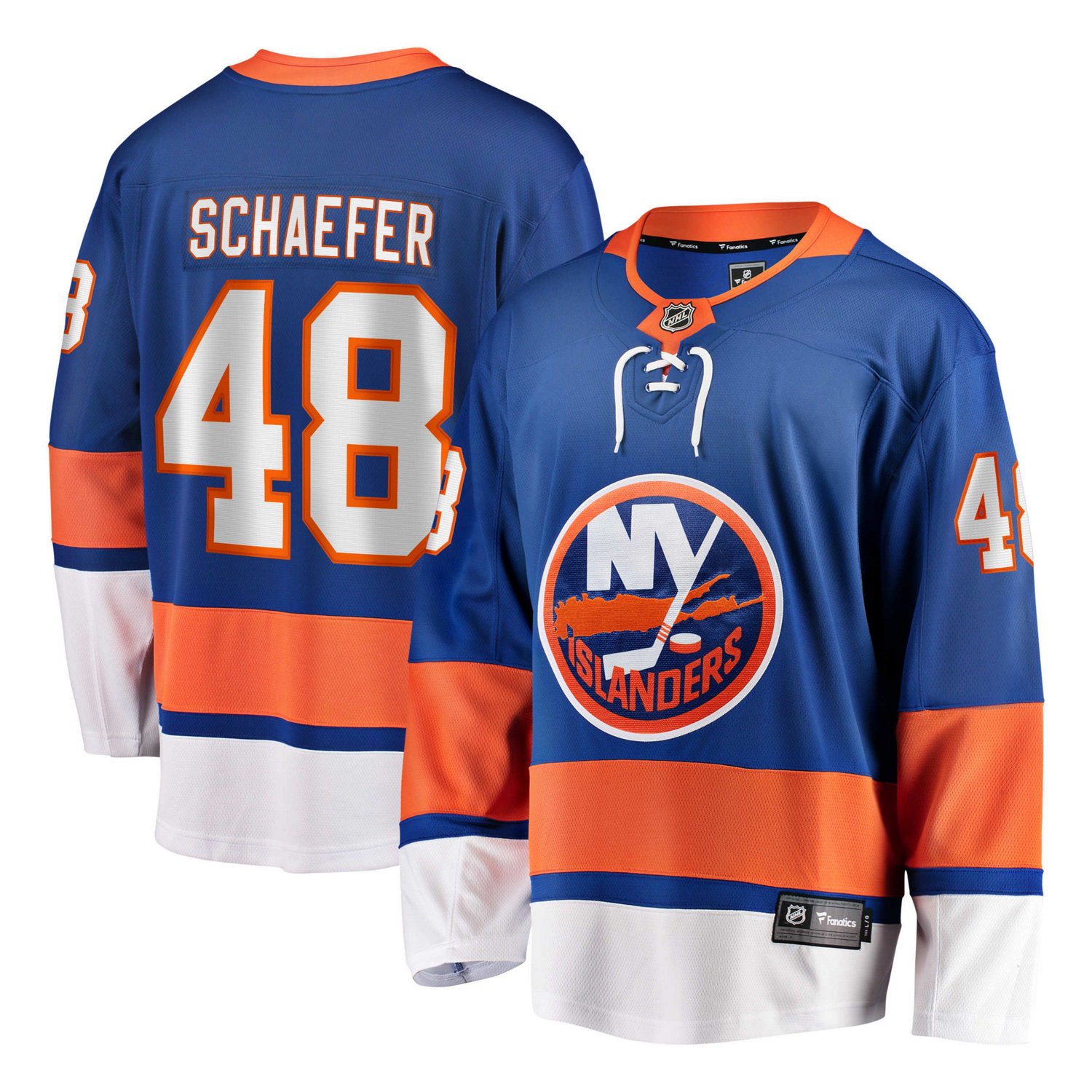 Fanatics Matthew Schaefer New York Islanders Home Breakaway Player ...