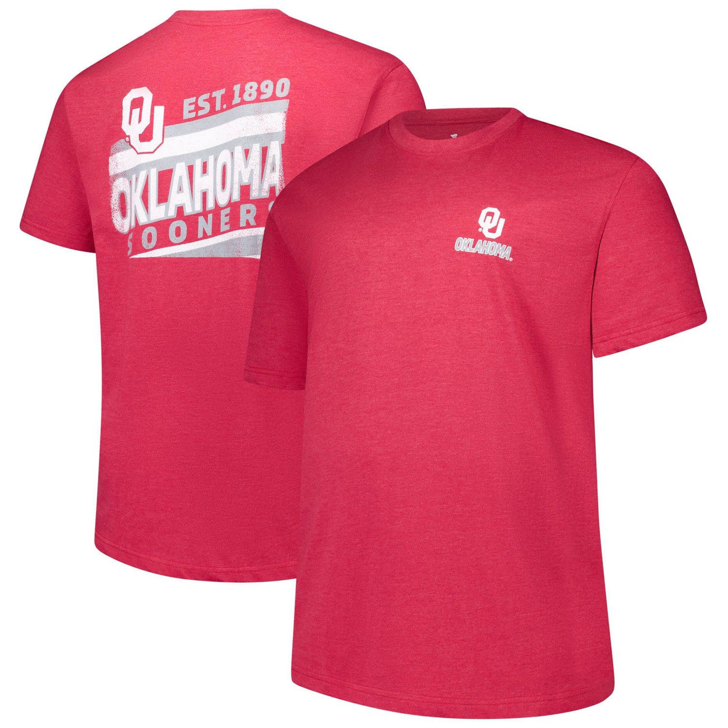 Fanatics Oklahoma Sooners Ideal Faded Big Tall TShirt Academy