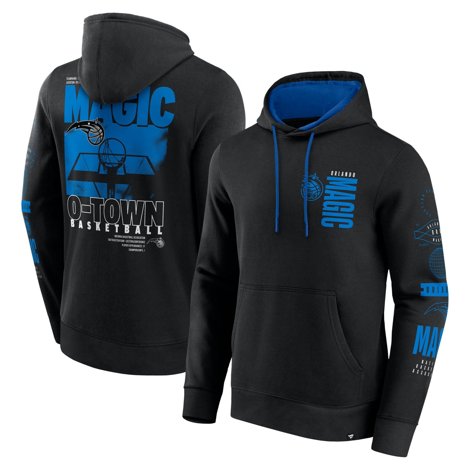 Fanatics Orlando Magic Game Time Crossover Pullover Hoodie | Academy