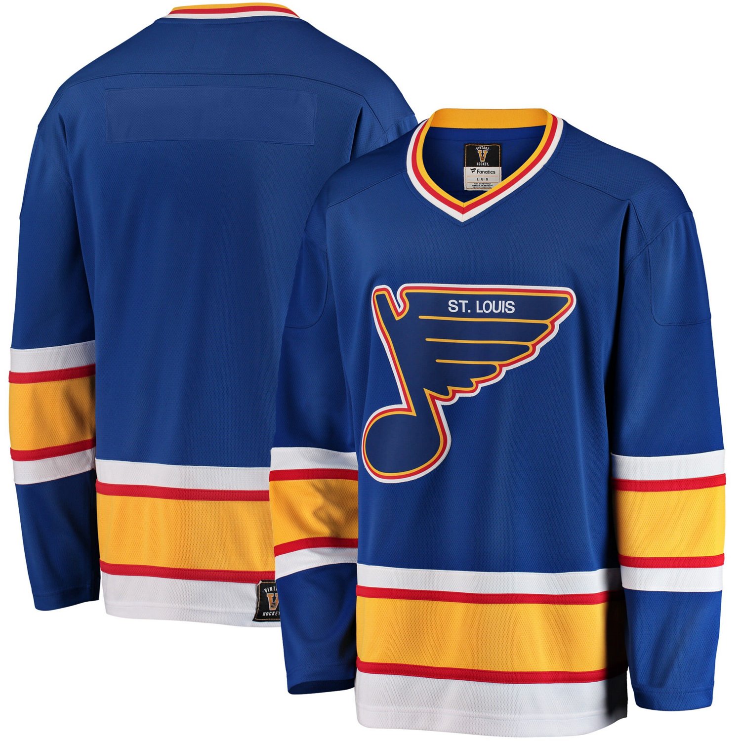 Fanatics St Louis S Premier Breakaway Heritage Blank Jersey Academy 