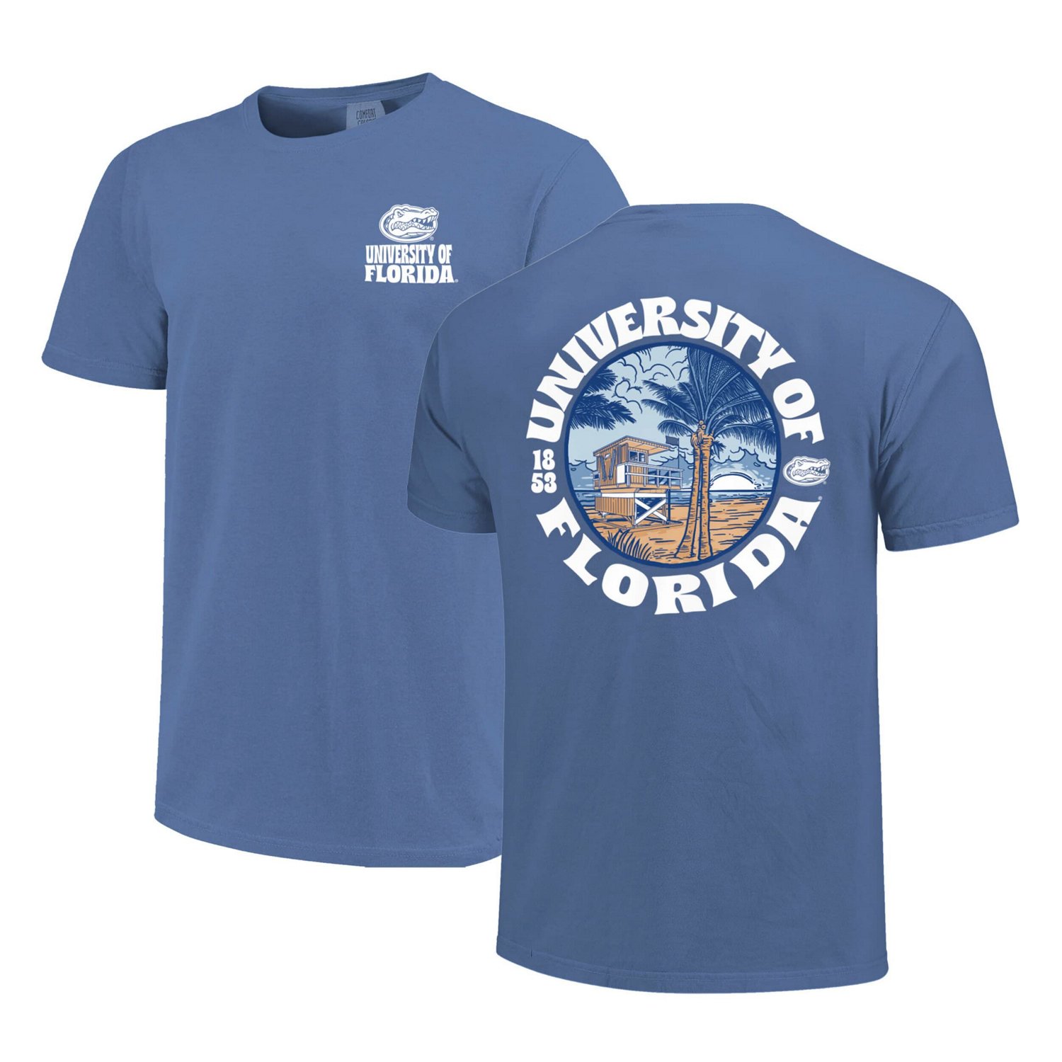 Florida Gators Comfort Colors Thick Lined Landscape T-Shirt | Academy