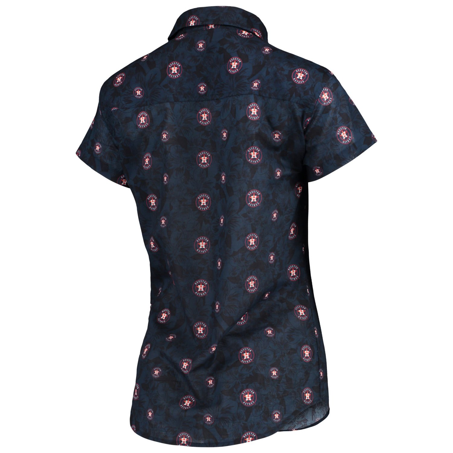 FOCO Houston Astros Floral Button Up Shirt | Academy