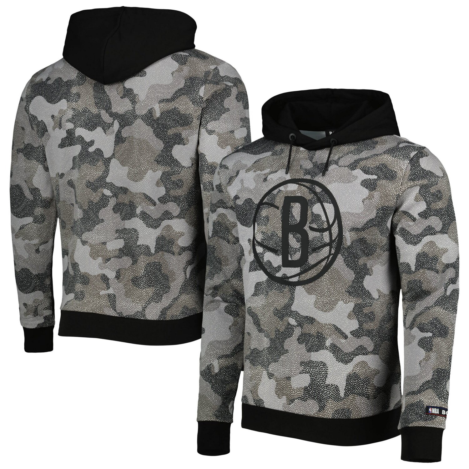 Hugo Boss Brooklyn Nets Camo Pullover Hoodie | Academy