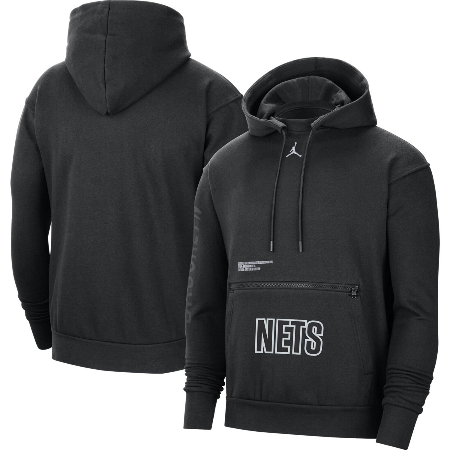 brooklyn nets statement hoodie