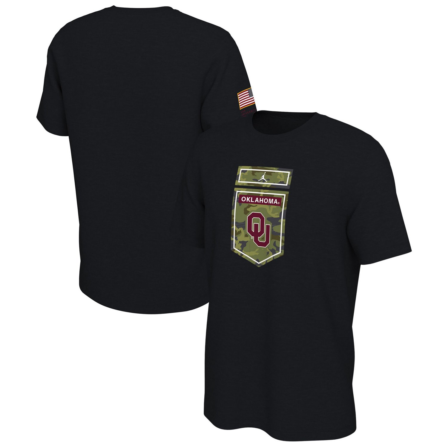 Jordan Brand Oklahoma Sooners Veterans Camo T-Shirt | Academy