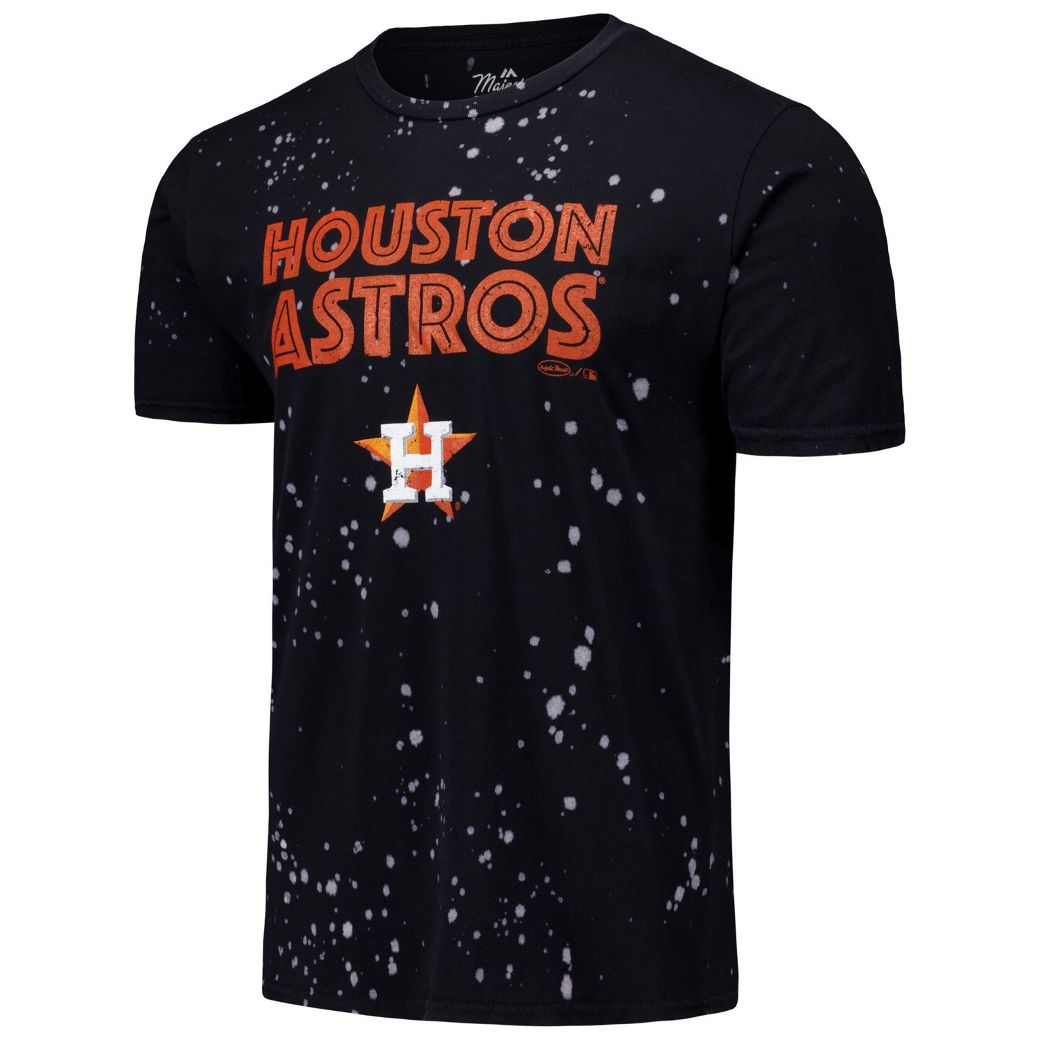 Majestic Threads White Houston Astros Splatter T-Shirt | Academy