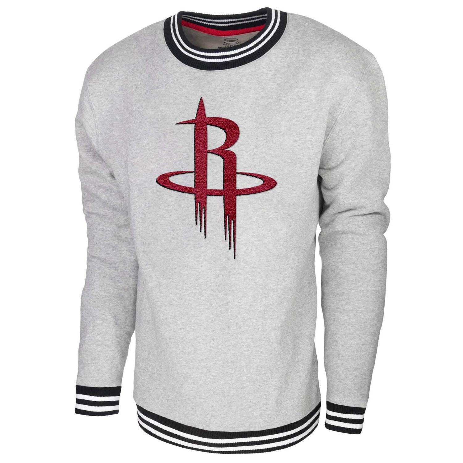 Men's Stadium Essentials Houston Rockets Club Level Pullover Sweatshirt ...