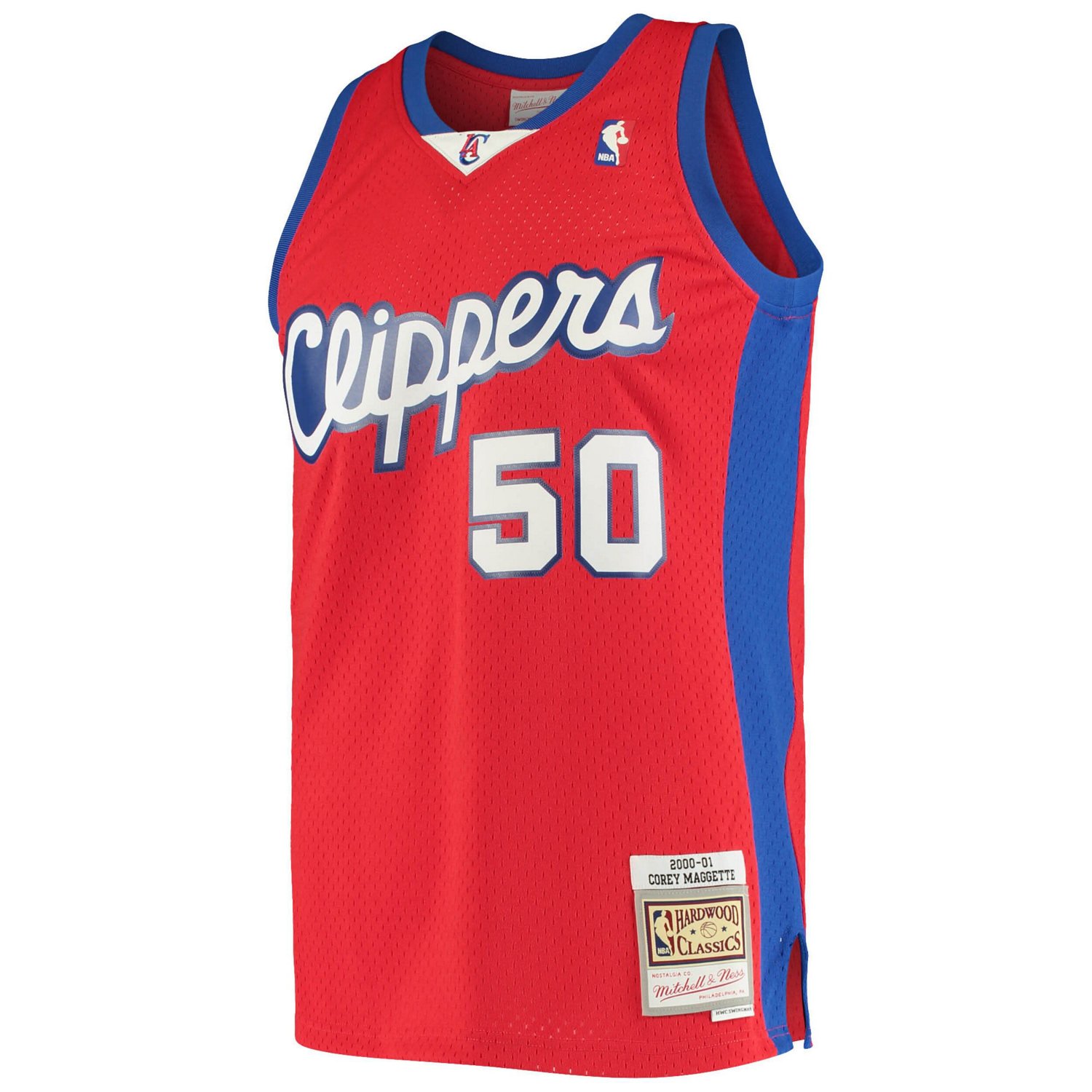 Mitchell Ness Corey Maggette LA Clippers 2001/02 Hardwood Classics ...