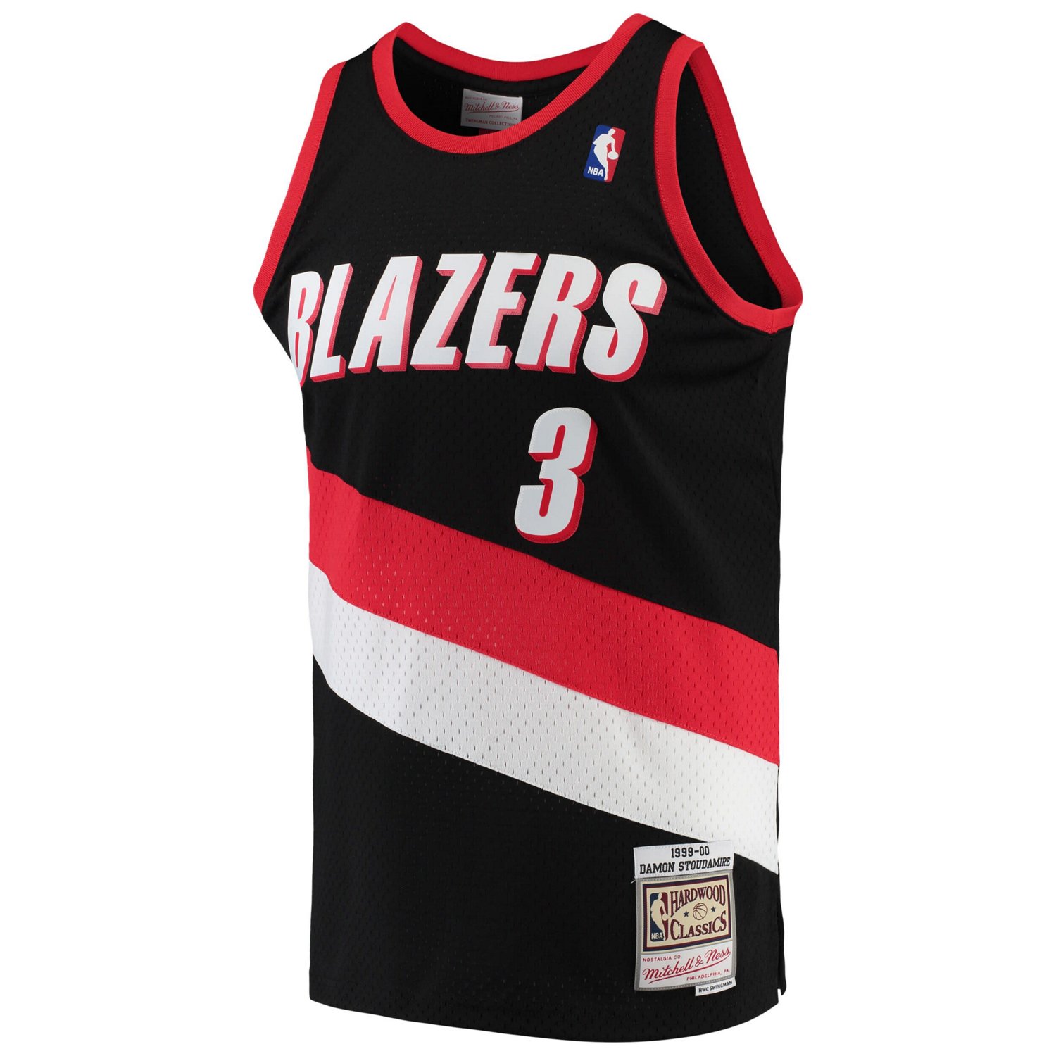 Mitchell Ness Damon Stoudamire Portland Trail Blazers 1999/00 Hardwood ...