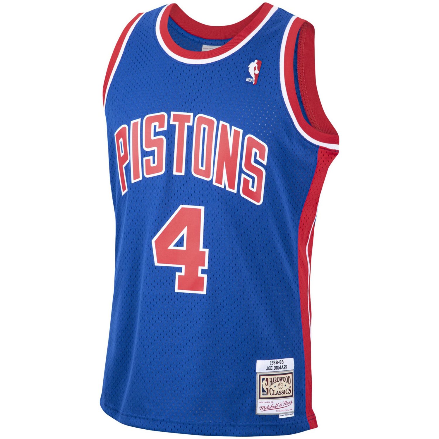 Mitchell Ness Joe Dumars Detroit Pistons 1988/89 Hardwood Classics ...