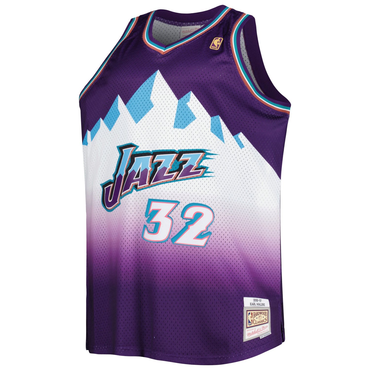 Mitchell Ness Karl Malone Utah Jazz Big Tall Hardwood Classics 1996/97 ...