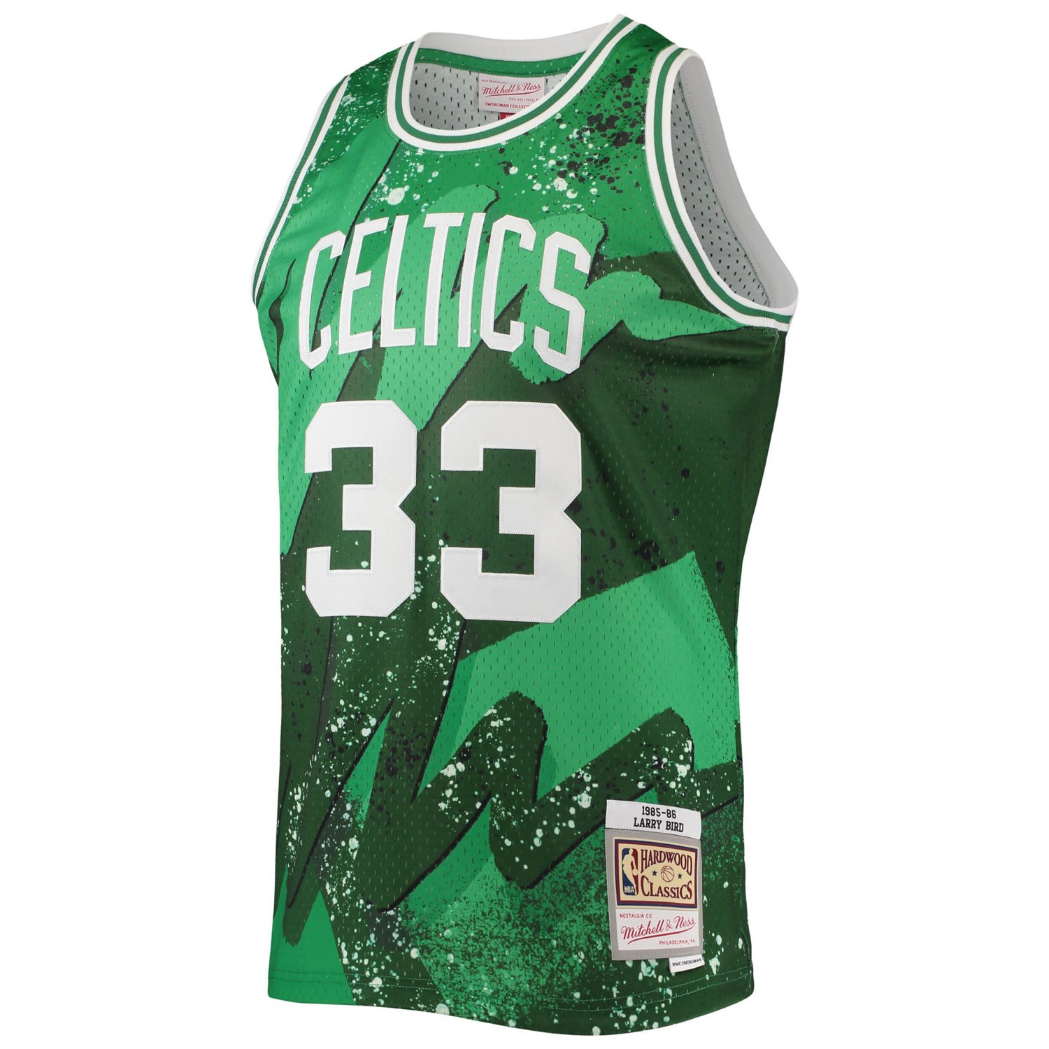 Mitchell Ness Larry Bird Kelly Boston Celtics Hardwood Classics 1985/86 ...