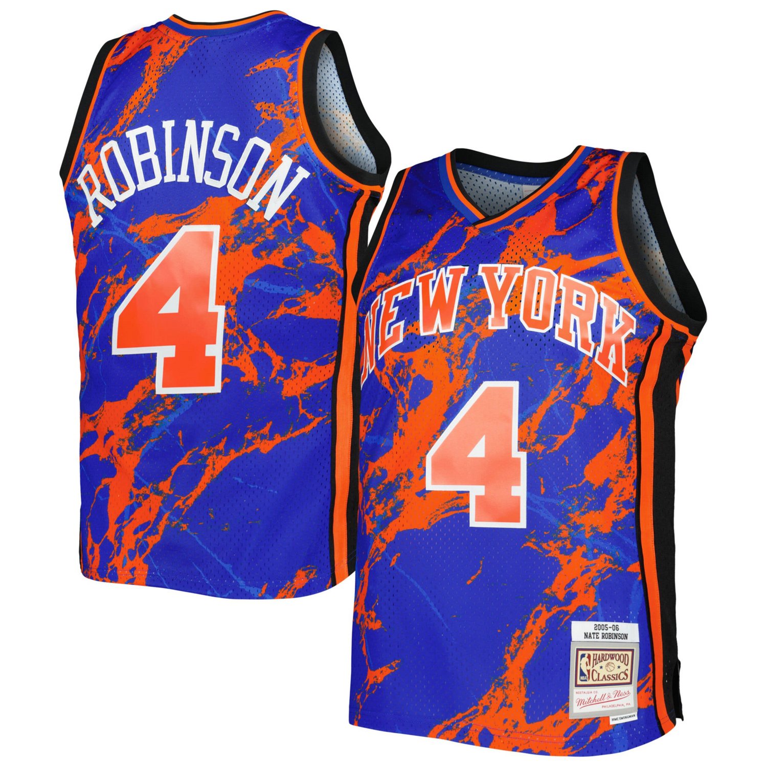 Mitchell Ness Nate Robinson New York Knicks 2005/06 Hardwood Classics ...