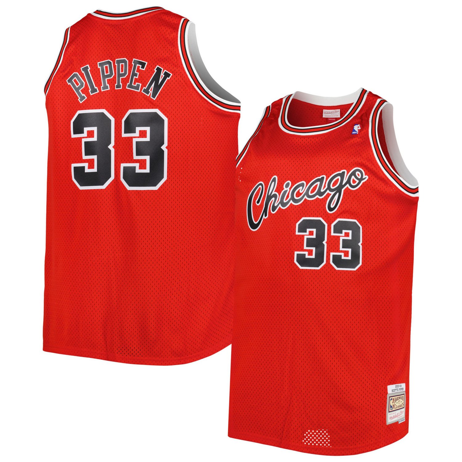 Mitchell Ness Scottie Pippen Chicago Bulls Big Tall Hardwood Classics ...