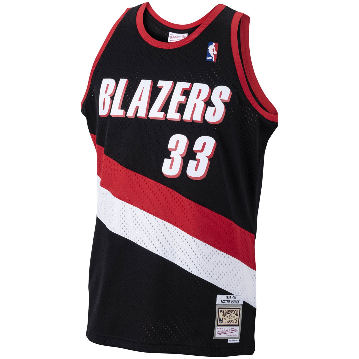 scottie pippen portland trail blazers jersey