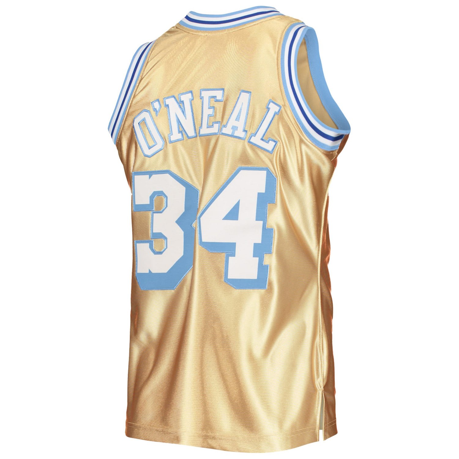 Mitchell Ness Shaquille O'Neal Los Angeles Lakers 75th Anniversary 1996 ...