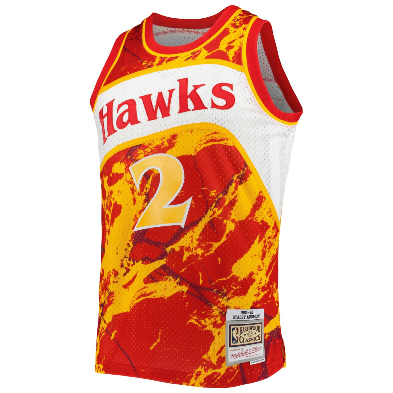 Mitchell Ness Stacey Augmon Atlanta Hawks 1991/92 Hardwood Classics ...