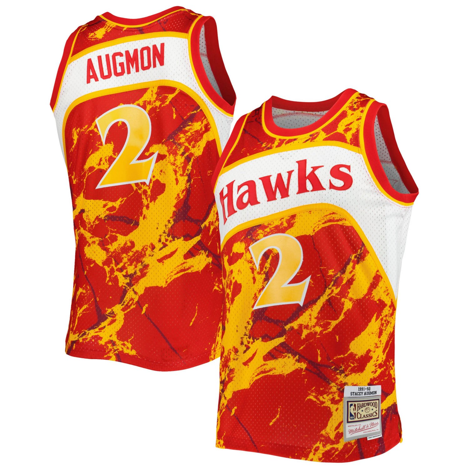 Mitchell Ness Stacey Augmon Atlanta Hawks 1991/92 Hardwood Classics ...