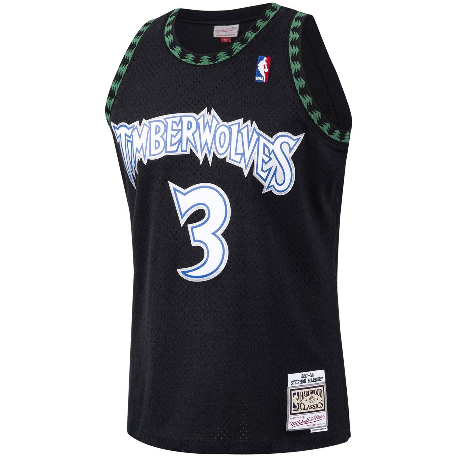 Mitchell Ness Stephon Marbury Minnesota Timberwolves 1997/98 Hardwood ...