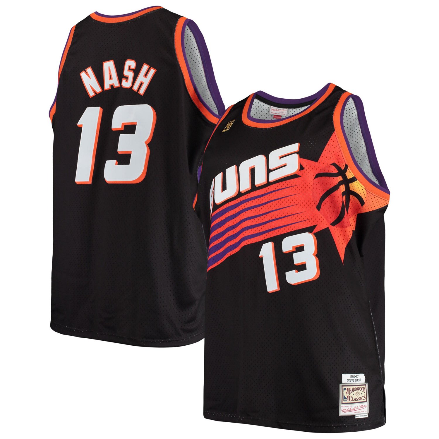 Mitchell Ness Steve Nash Phoenix Suns 1996/97 Big Tall Hardwood ...