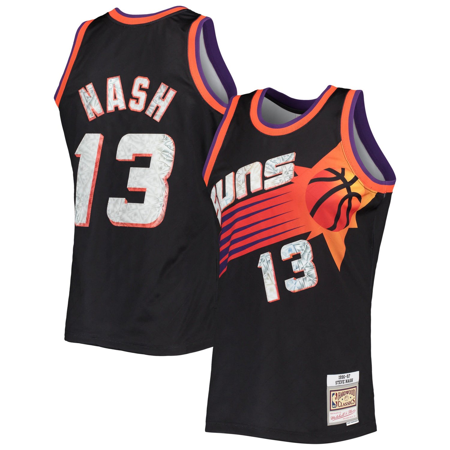 Mitchell Ness Steve Nash Phoenix Suns 1996/97 Hardwood Classics NBA ...