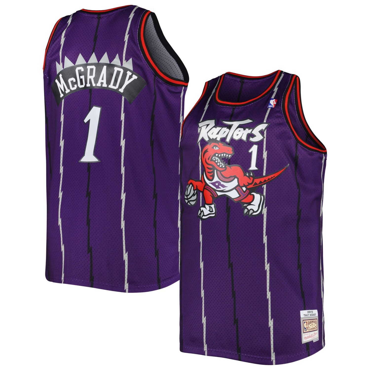 Mitchell Ness Tracy McGrady Toronto Raptors Big Tall Hardwood Classics ...