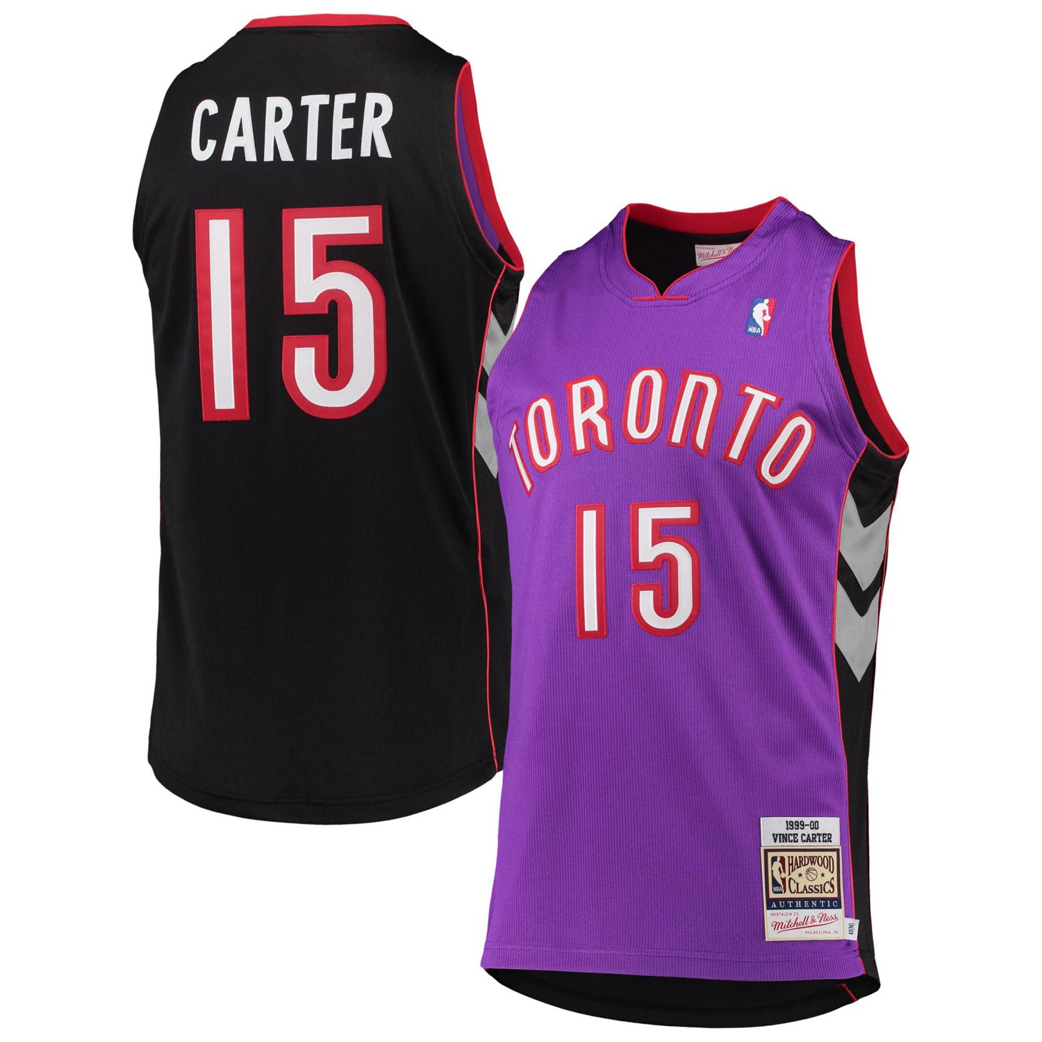 Mitchell Ness Vince Carter Toronto Raptors 1999/2000 Hardwood Classics ...