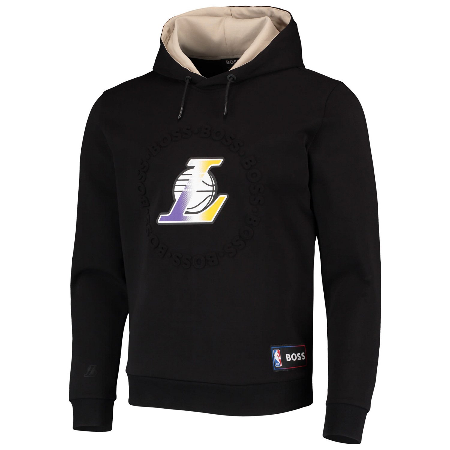 NBA x Hugo Boss Los Angeles Lakers Bounce Logo Tri-Blend Pullover ...