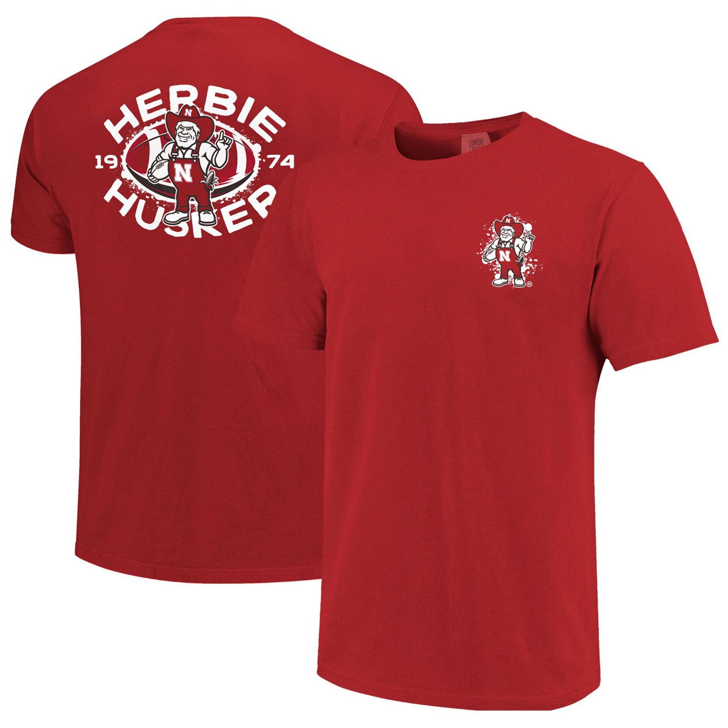 Nebraska Huskers Herbie Football Mascot T-Shirt | Academy