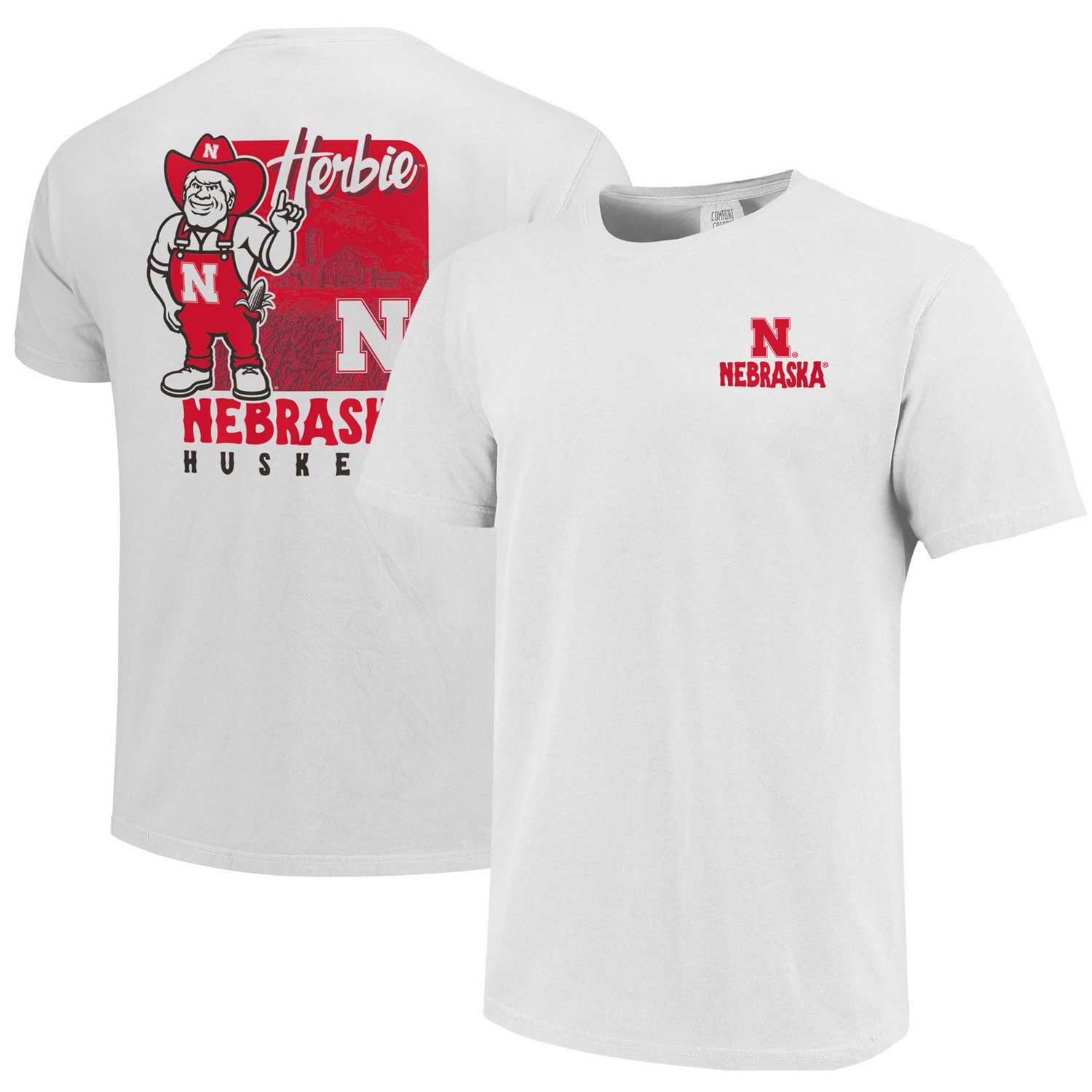 Nebraska Huskers Herbie Mascot TShirt Free Shipping at Academy