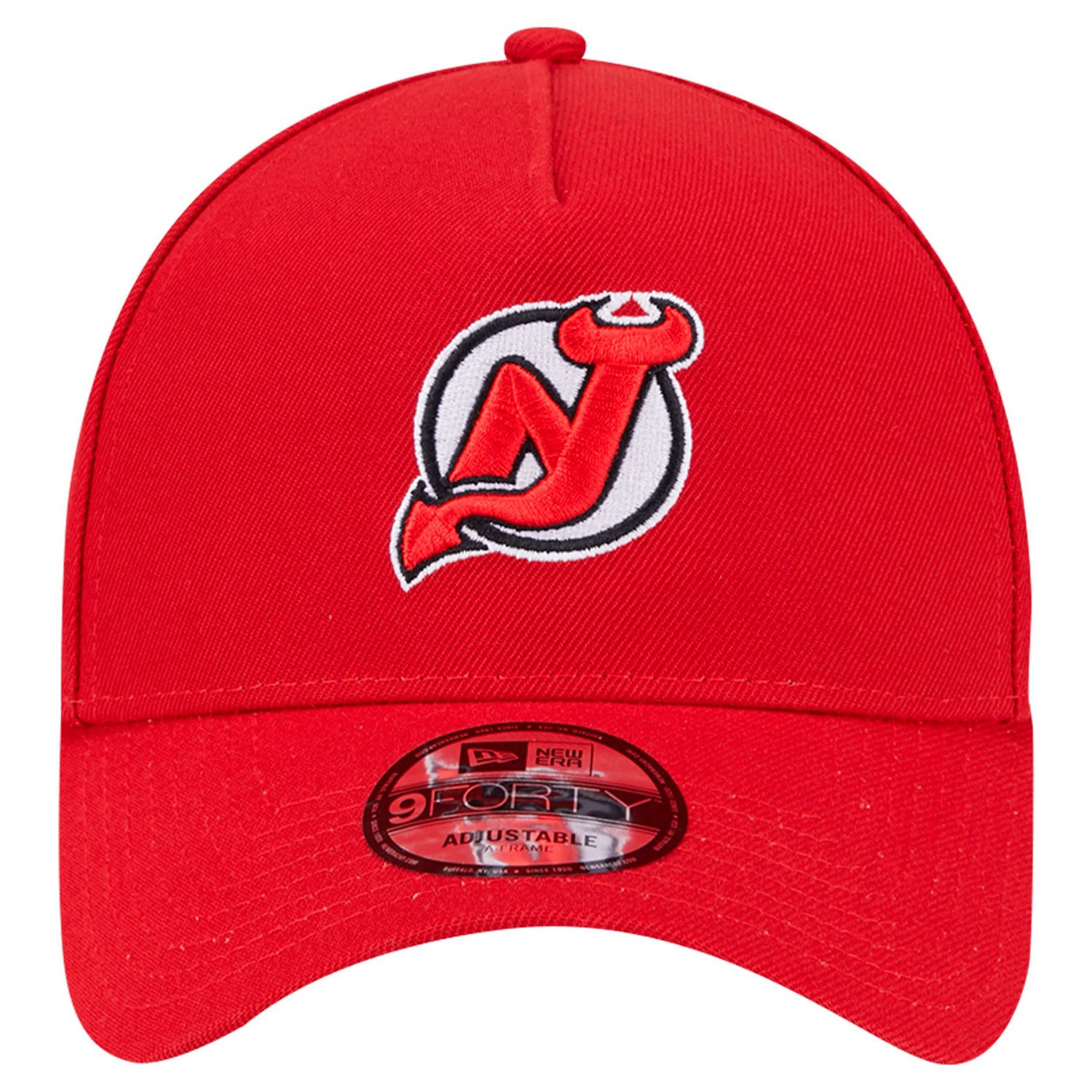 New Era New Jersey Devils Core A-Frame 9FORTY Adjustable Hat | Academy