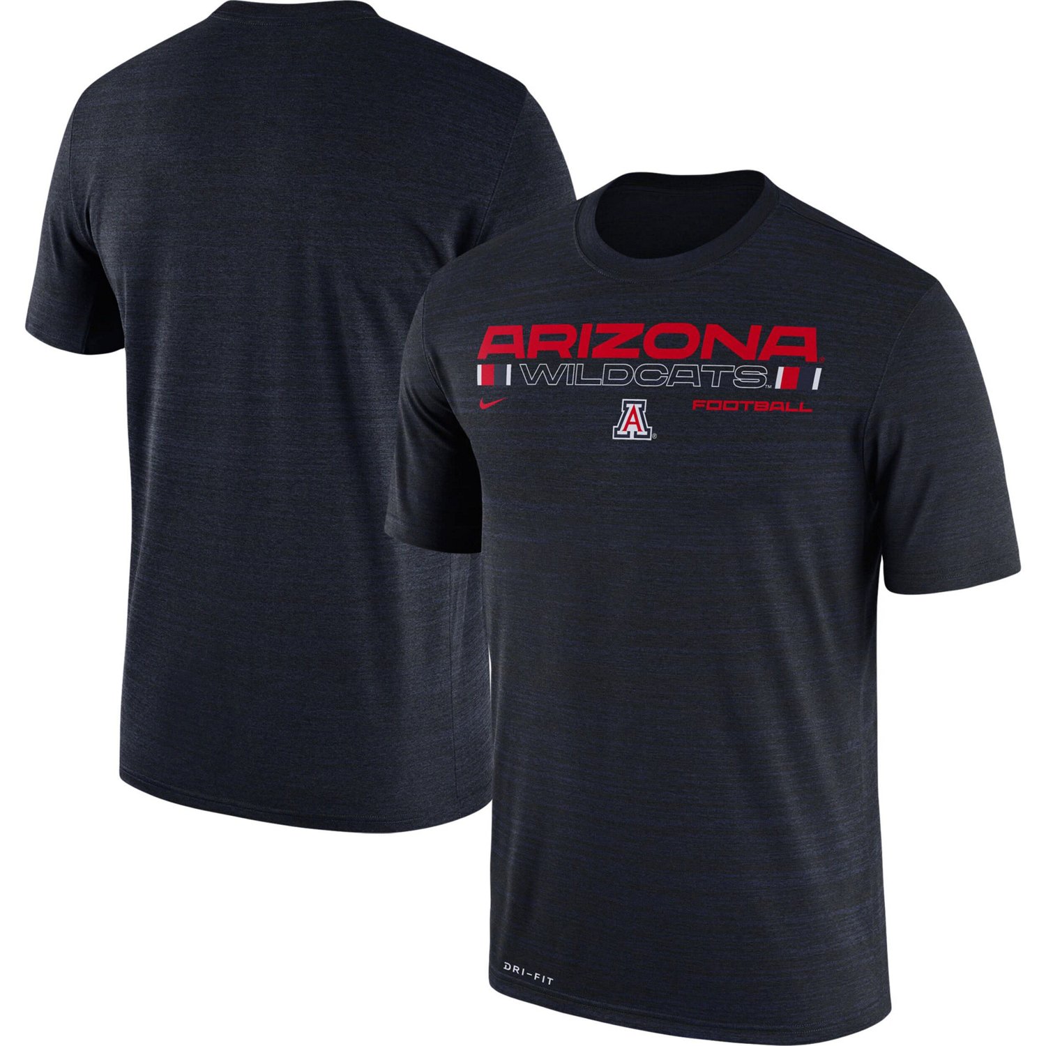 Nike Arizona Wildcats Team Velocity Legend Performance T-Shirt | Academy