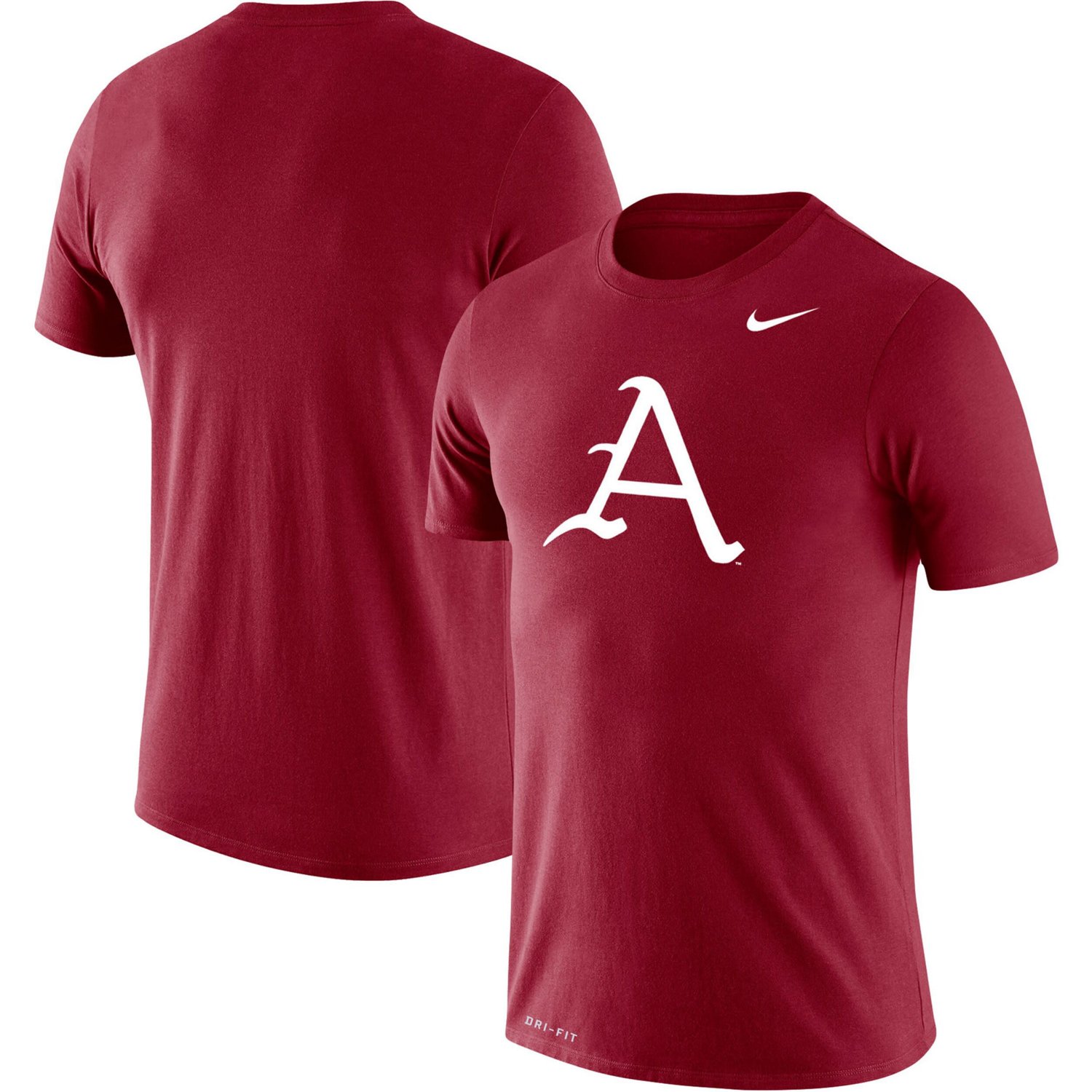 Nike Arkansas Razorbacks School Baseball Logo Legend Performance T ...