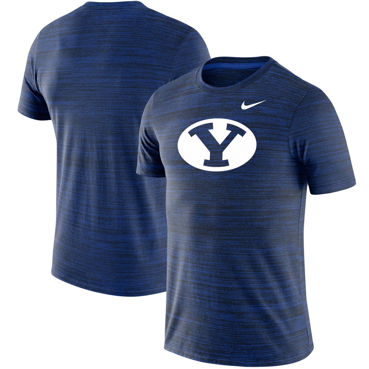 Nike BYU Cougars Team Logo Velocity Legend Performance T-Shirt | Academy