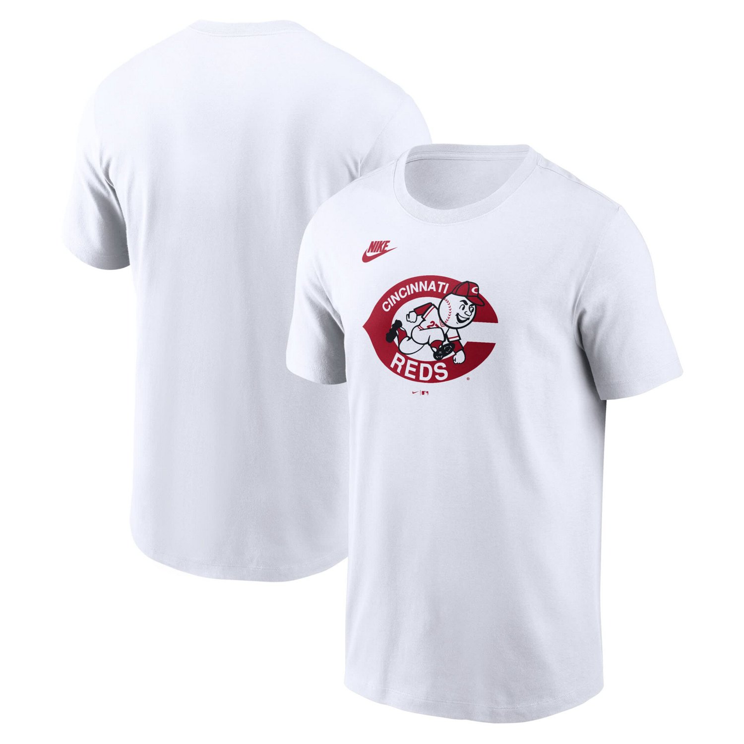 Nike Cincinnati Reds Cooperstown Collection Wordmark T-Shirt | Academy