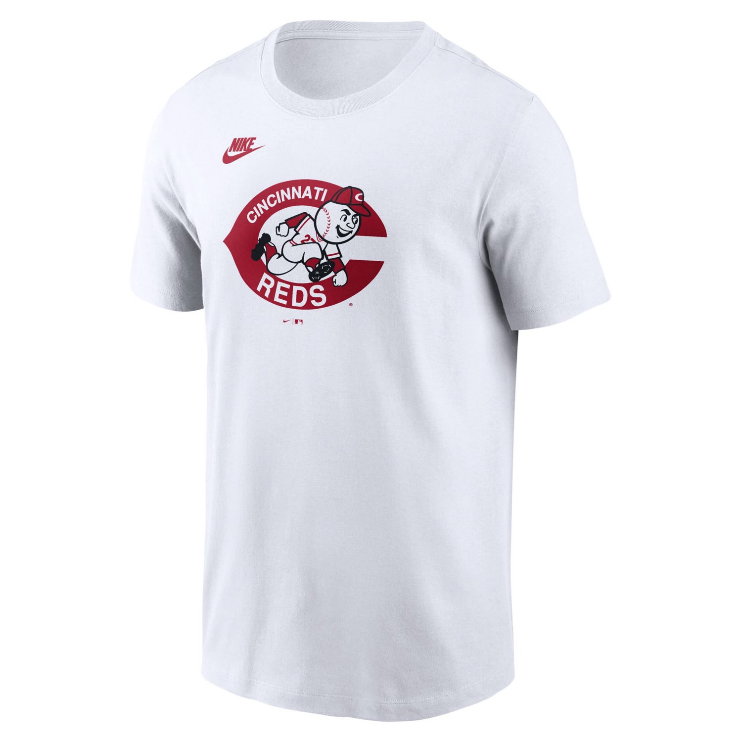 Nike Cincinnati Reds Cooperstown Collection Wordmark T-Shirt | Academy