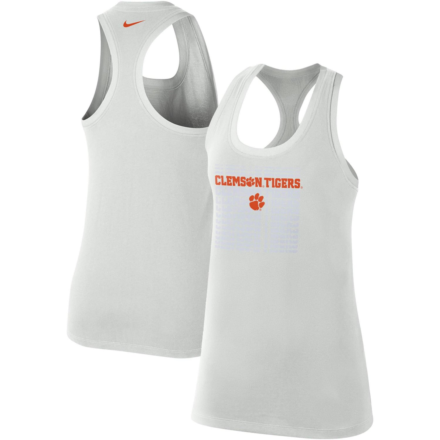 Nike Clemson Tigers Game Time Tank Top Free Shipping at Academy